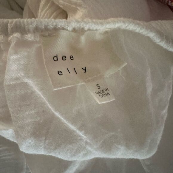 Dee Elly Mila halter multi crochet backless maxi dress- S - Picture 7 of 7